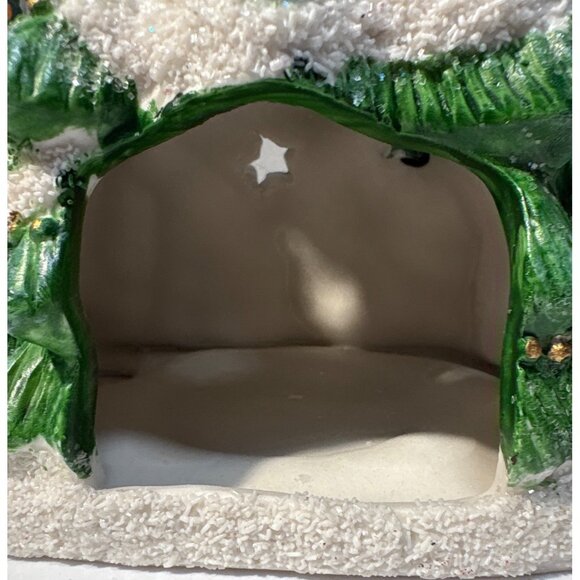 Ceramic Christmas Tree Votive Tealight Candle Holder Favorite Things Children - Picture 8 of 11